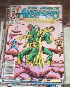 Avengers # 251 1985, Marvel  inner visions  low grade herc captain marvel 2