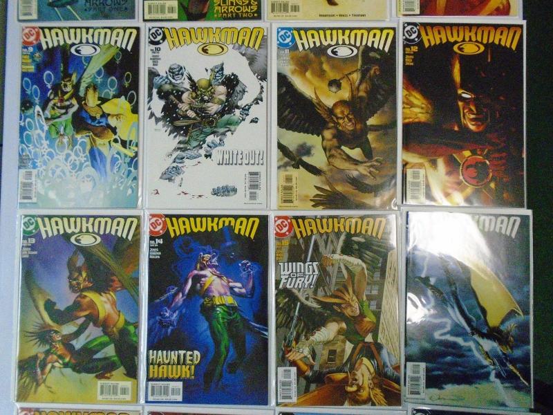 43 Different Hawkman (4th Series) Set:#1-49, Missing:#34,36,39,41,45,46 - 8.0/VF