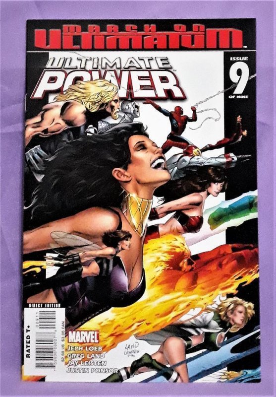 ULTIMATE POWER #1 - 9 Ultimates Supreme Power Greg Land (Marvel 2006)