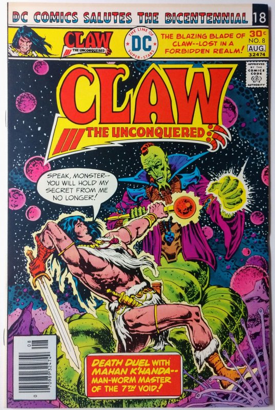 Claw the Unconquered #8 (8.5, 1976)