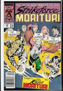 Strikeforce: Morituri #28 (1989) Strikeforce: Morituri