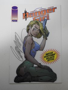 Danger Girl #0 (1997) NM- Condition! Signed by Campbell W/ COA!