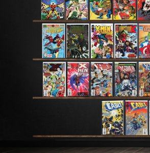 Huge Lot 120+ Comics with Alpha Flight, Iron Man, Cable, X-Men 2099 & More!