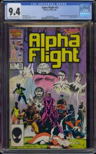 ALPHA FLIGHT #33 CGC 9.4 YURIKO OYAMA BECOMES LADY DEATHSTRIKE 