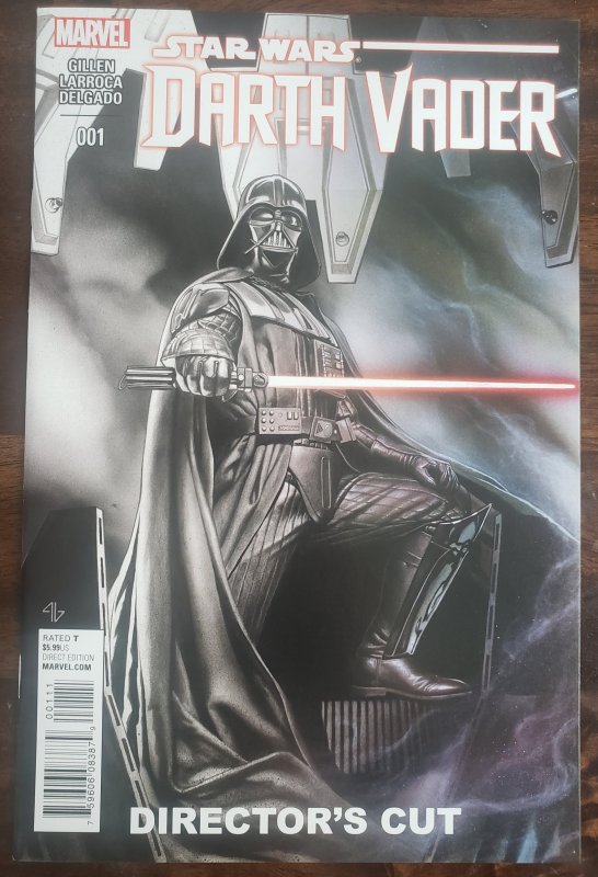 Star Wars Darth Vader 1 Director's Cut 1st appearance of Black Krrsantan