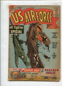 U.S. AIR FORCE #4 (3.0/3.5) ALL FIGHTER SPECIAL!! 1961