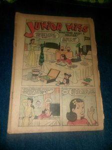 Junior Miss Comics #38 atlas timely 1950 rare little lizzie margie golden age my