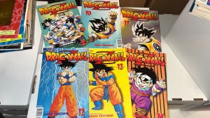 Dragon Ball Z Viz Comics Part 2 Lot, Near Complete Run of Issues 9-14, Goku