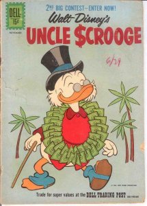 UNCLE SCROOGE 35 GOOD   November 1961 COMICS BOOK