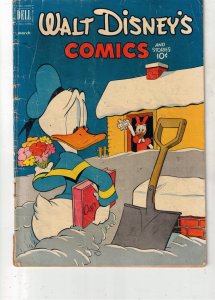 Walt Disney's Comics and Stories 138 1952 Barks Scrooge VG Maharajah How...