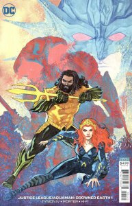 Justice League/Aquaman: Drowned Earth #1A VF ; DC