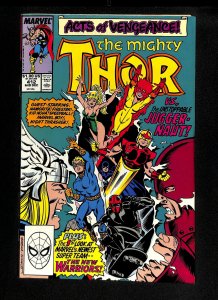 Thor #412 1st New Warriors Juggernaut Beta Ray Bill!