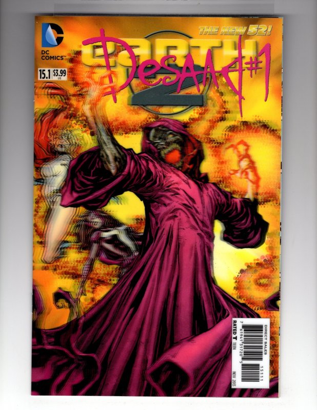 Earth 2 #15.1 (2013)  LENTICULAR COVER / MC#41