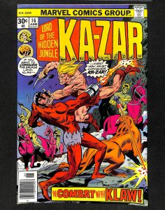 Ka-Zar (1974) #16