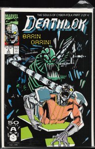 Deathlok #4 Direct Edition (1991) Deathlok