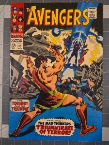 The Avengers #39 The Mad Thinker's Triumvirate Of Terror (Marvel Comics Apr1967)
