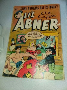 Li'l Abner #91 toby 1952 Golden Age strip Al Capp art Schmoo Sadie Hawkins Day