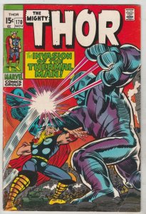 Thor, the Mighty #170 (Nov-69) FN/VF Mid-High-Grade Thor