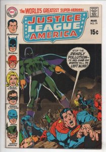 JUSTICE LEAGUE OF AMERICA #79, VG+, Superman, Batman, Neal Adams, DC, 1970