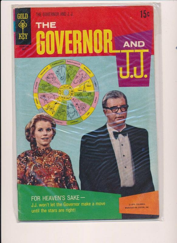 The Governor & J.J. #2, Gold Key Comics, 1970 ~ VG/FN- (HX493)