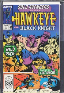 Solo Avengers #4 (1988) Black Knight
