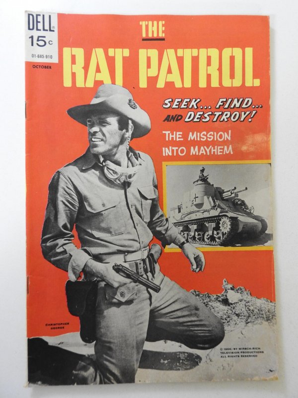 The Rat Patrol #6 (1969) FN- Condition!