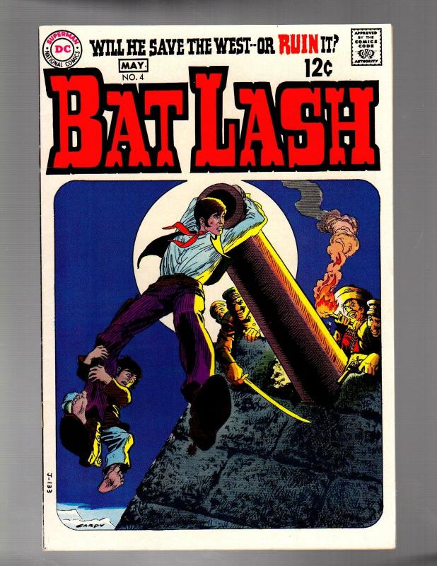 BATLASH 4 VERY FINE  May 1969 Nick Cardy classic Wester