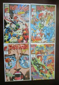 Dark Angel comic lot from #1-12 Marvel UK 8 different books 8.0 VF (1992)