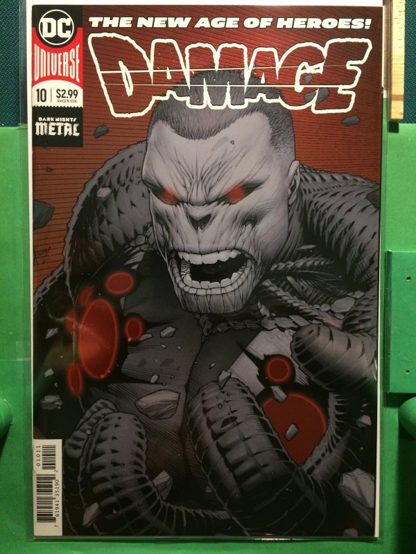 Damage #10 New DC Universe metallic cover