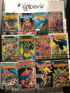 WARLORD (1976) 3-123 (50 diff) Mike Grell classic series - lots of early ish     