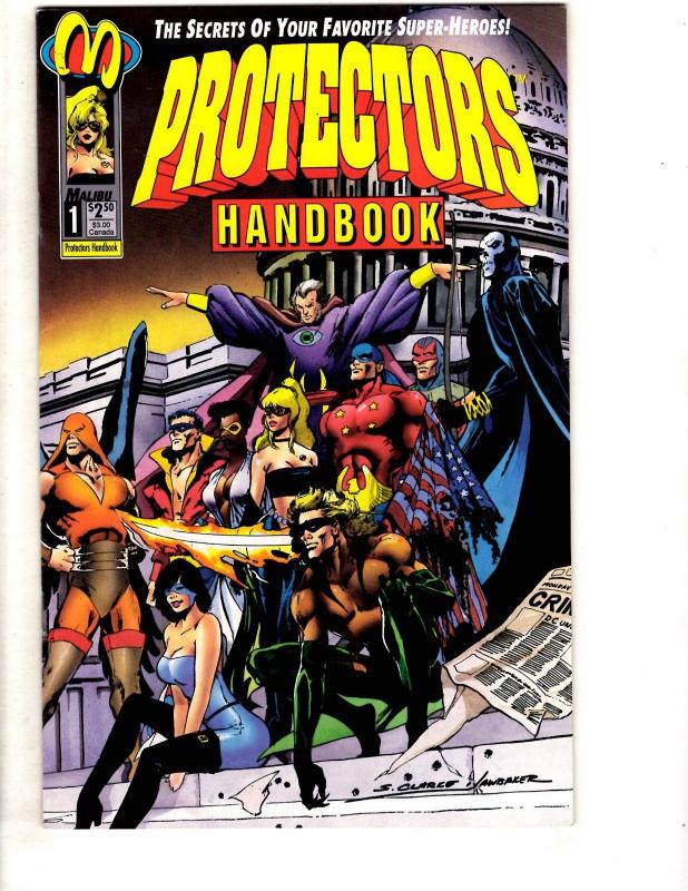 14 Malibu Comics Protectors 1 Prototype 1 2 3 4 5 6 7 Prime 1 2 3 4 1 1 CR30