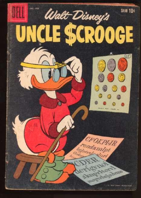 Uncle Scrooge #28, VG (Actual scan)