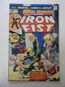 Marvel Premiere #22 (1975) VG condition bottom staple detached from cover