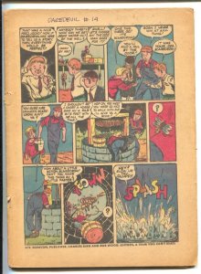 DAREDEVIL #14 1942-Pirate Prince-Basil Wolverton incomplete