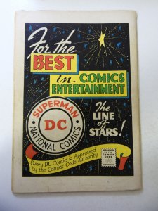 Adventure Comics #250 (1958) VG- Condition 1/4 spine split