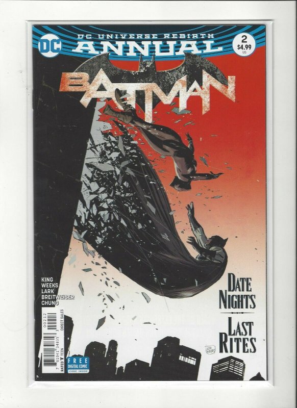 Batman Annual #2 DC Universe Rebirth DC Comics Unread NM