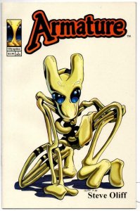 ARMATURE #1 (x2), #2, Ltd S&N'ed by Steve Oliff, 1995, NM, 3 issues in all