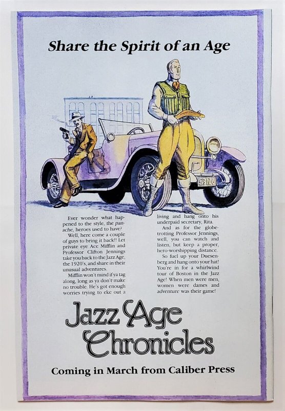 Varcels Vixens #3 (April 1990, Caliber) 8.0 VF