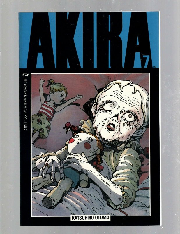 Lot Of 5 AKIRA Marvel Epic Comic Books # 6 7 8 9 10 Katsuhiro Otomo Fantasy SB5