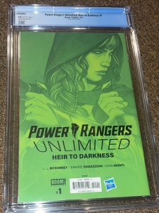 Power Rangers Unlimited Heir to Darkness 1, Frison 1:50 Virgin Variant, CGC 9.8