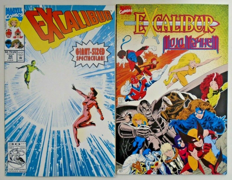 *Excalibur (1988) #26-50, Mojo Mayhem (Adams) (26 books)