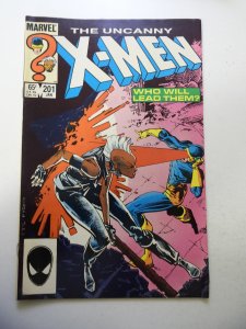 The Uncanny X-Men #201 (1986)  FN/VF Condition