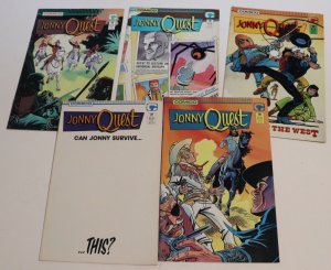 Jonny Quest Lot of 5: #23, 26, 27, 28, 29 Comico 1988