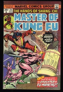 Master of Kung Fu #26 FN+ 6.5 1st Cursed Lotus Fah Lo Suee!