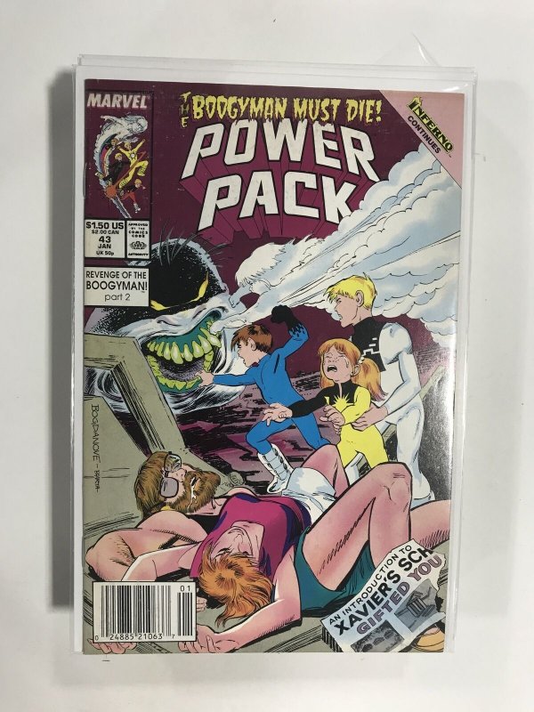 Power Pack #43 (1989) VF3B122 VERY FINE VF 8.0