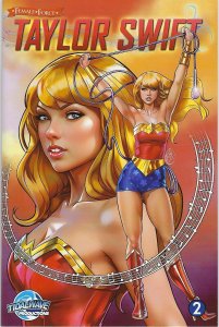 Female Force: Taylor Swift Brian Miroglio C2E2 Lim to 500 Wonder Woman Cover  NM