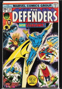The Defenders #28 (1975) The Defenders [Key Issue]
