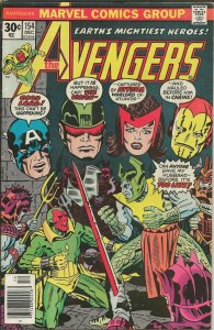 Avengers #154 ORIGINAL Vintage 1976 Marvel Comics 1st Tyrak