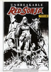 UNBREAKABLE RED SONJA (2022 DYNAMITE) #2 VARIANT 1:7 CVR O FOC INCV DE L G51991