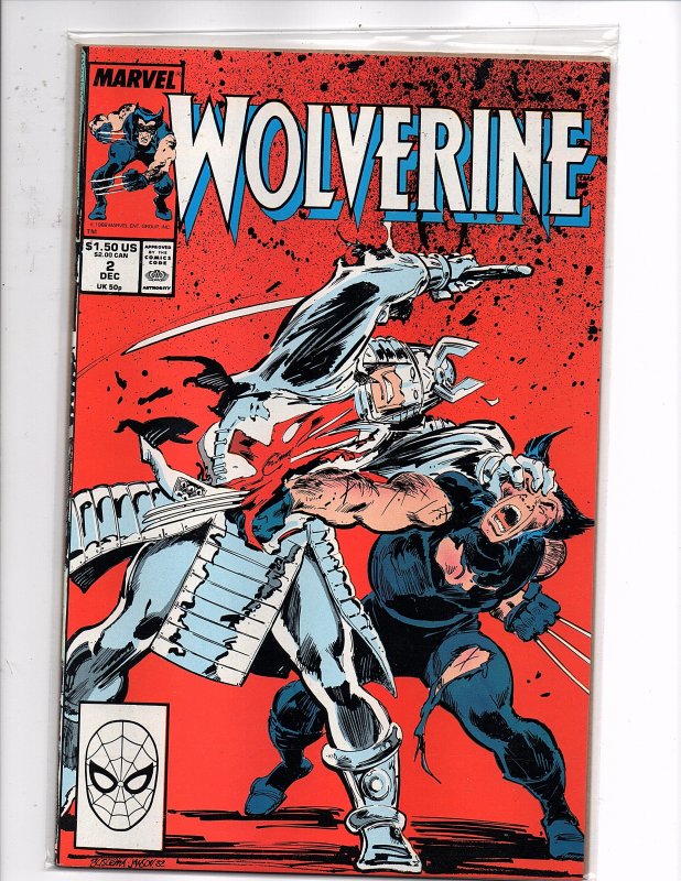 Marvel Comics Wolverine #2 Jessica Drew Silver Samurai